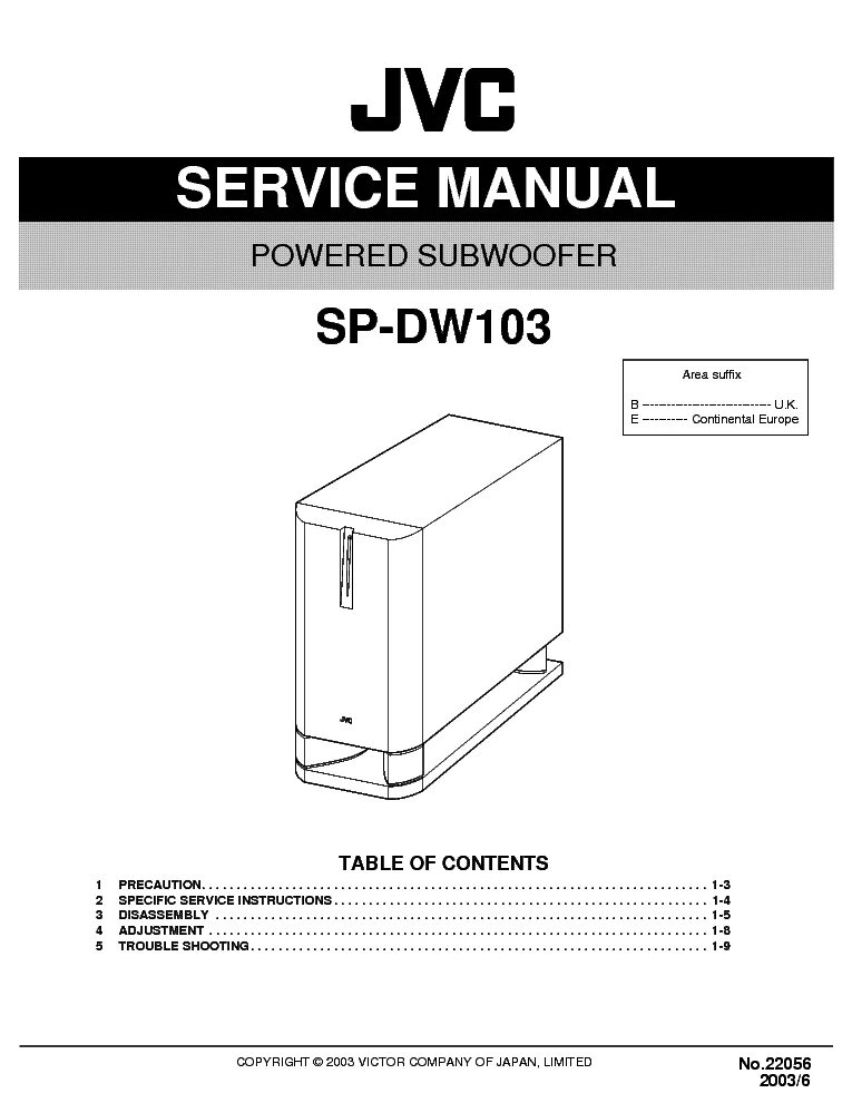 Service manual jvc. JVC SP DV 103. JVC SP-d7. Сабвуфер JVC SP-pw3000. JVC SP pws66 сабвуфер.