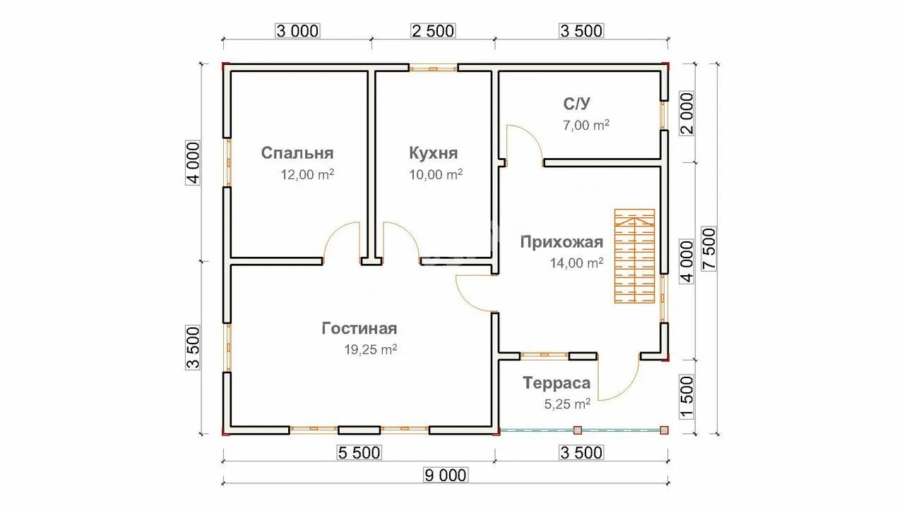 5. 5 одноэтажный планировка. Дачный домик 5х7 одноэтажный. Проекты домов 7. Проекты домов 7.
