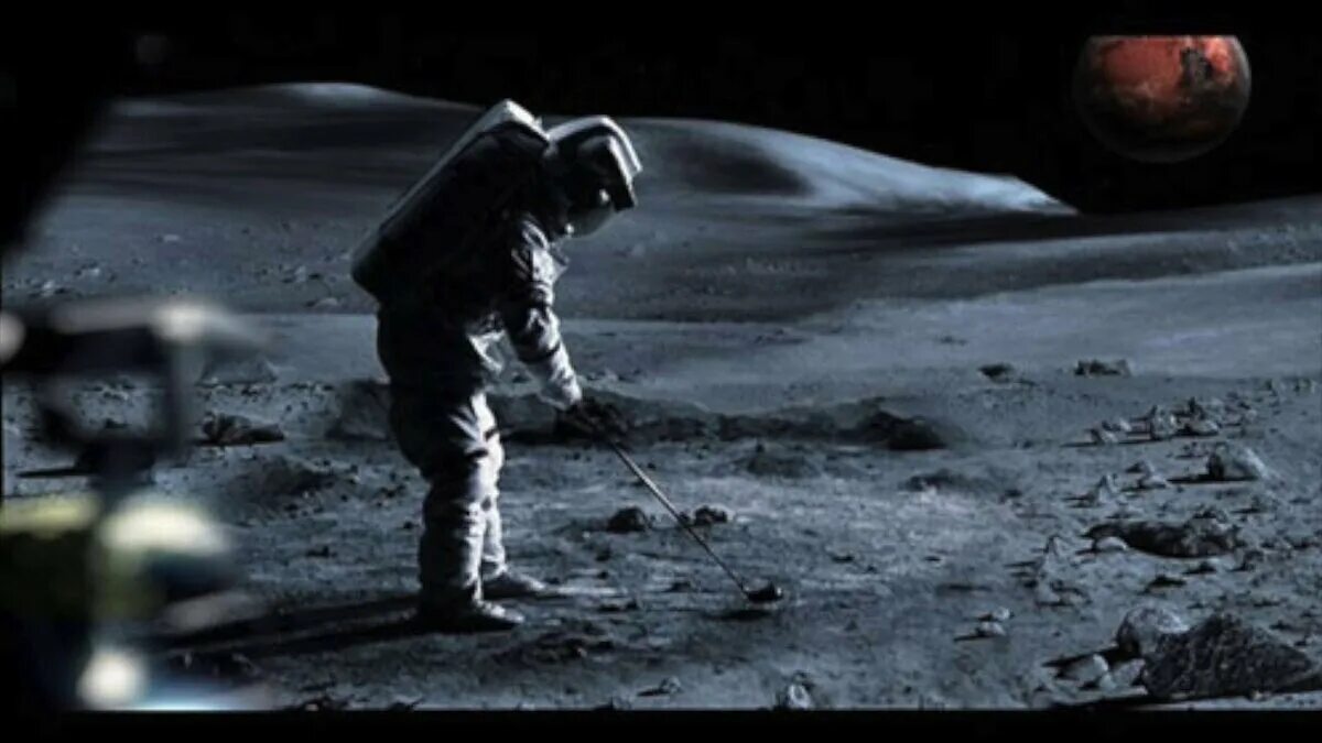 Песня там на луне. Аполлон 14 на Луне.