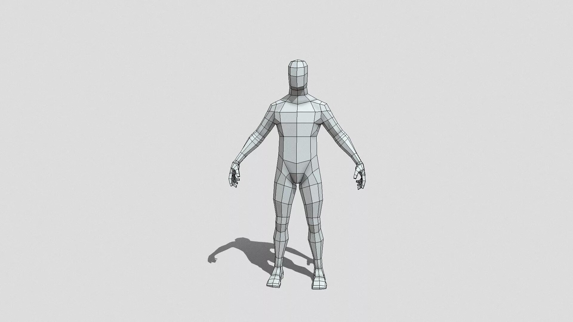 Human mesh blender. Low poly characters base. base mesh download.