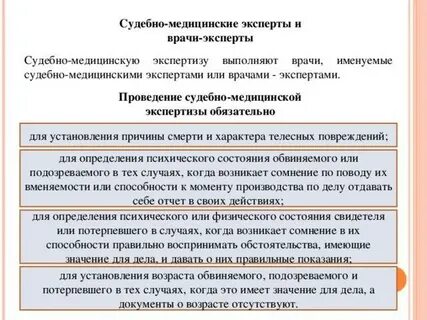 Проведение судебной экспертизы обязательно