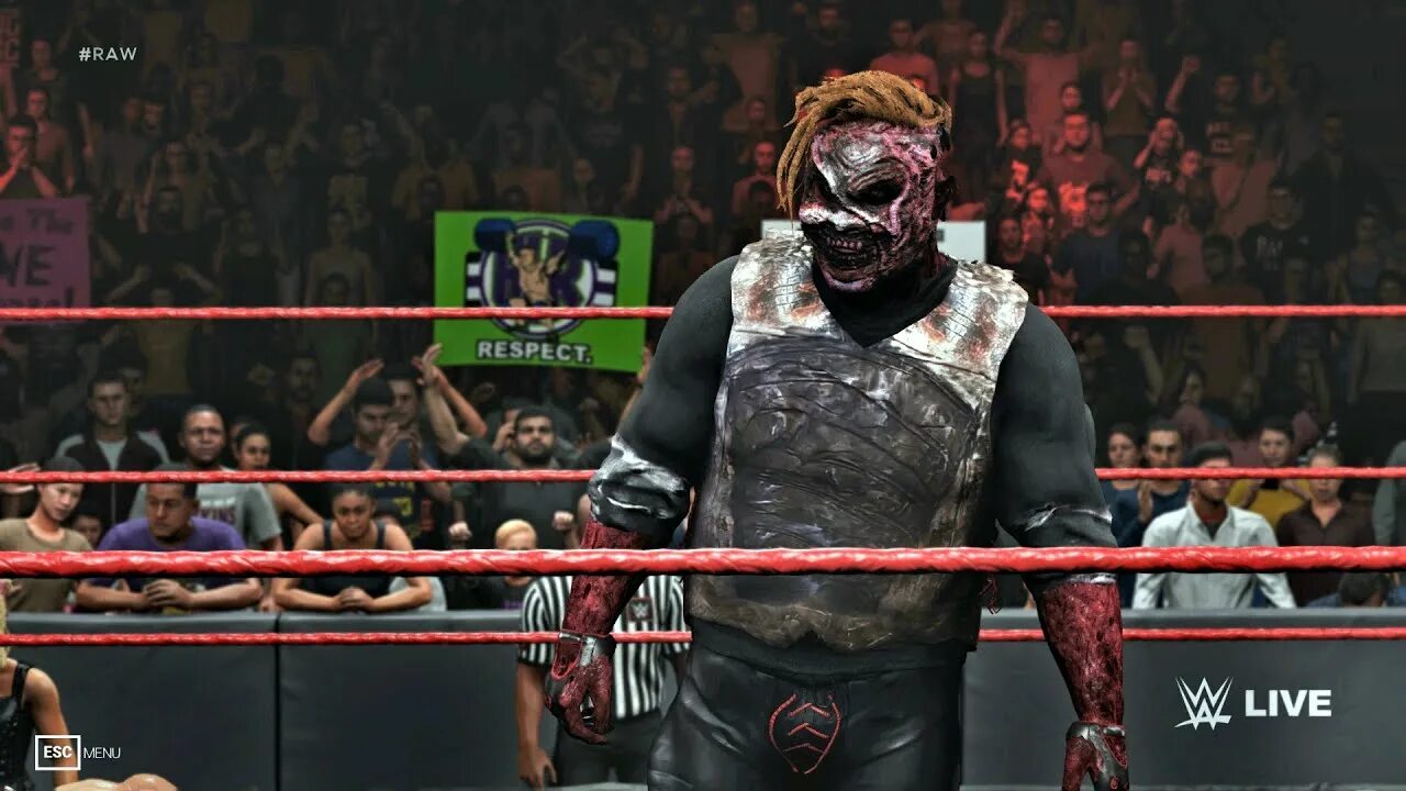 WWE 2k19 Clown the Art мод. WWE 2k19 Clown Terrifier мод.