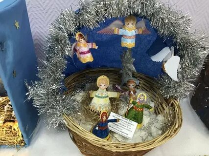 Рождественские поделки на конкурс в школу
