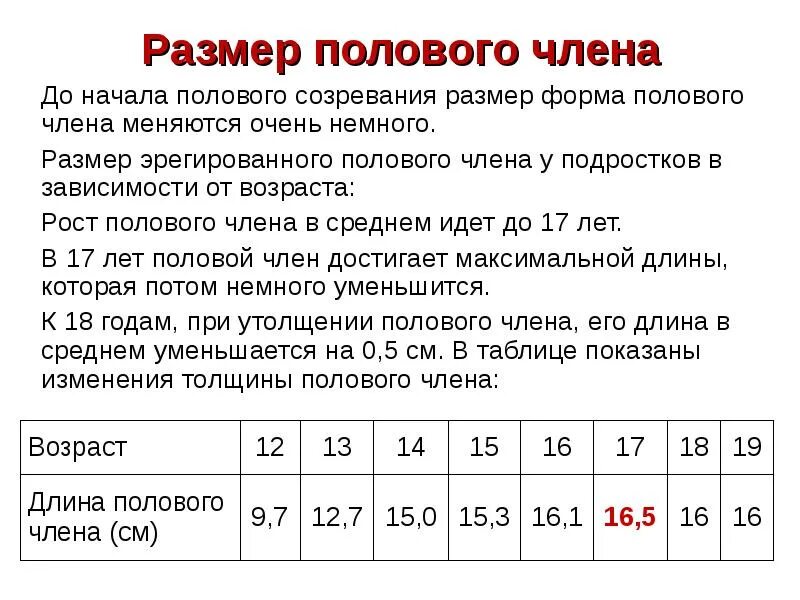 Сколько см должно быть у парня