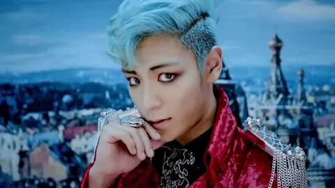 T.O.P (탑) of Big Bang (빅뱅) T.o.p Bigbang, Funky Short Hair, Short Hair Styl...