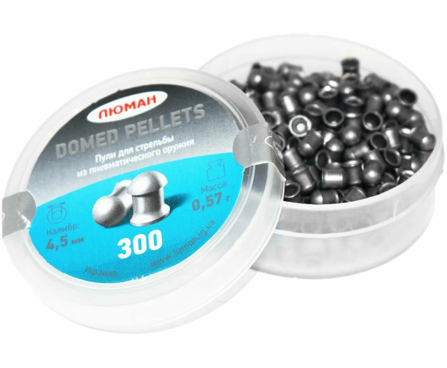 (250 шт. Domed pellets. ). люман domed pellets light 650. пульки люман 0, 57 г 150 шт.