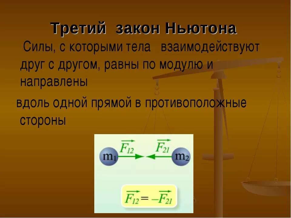 Закон ньютона смысл