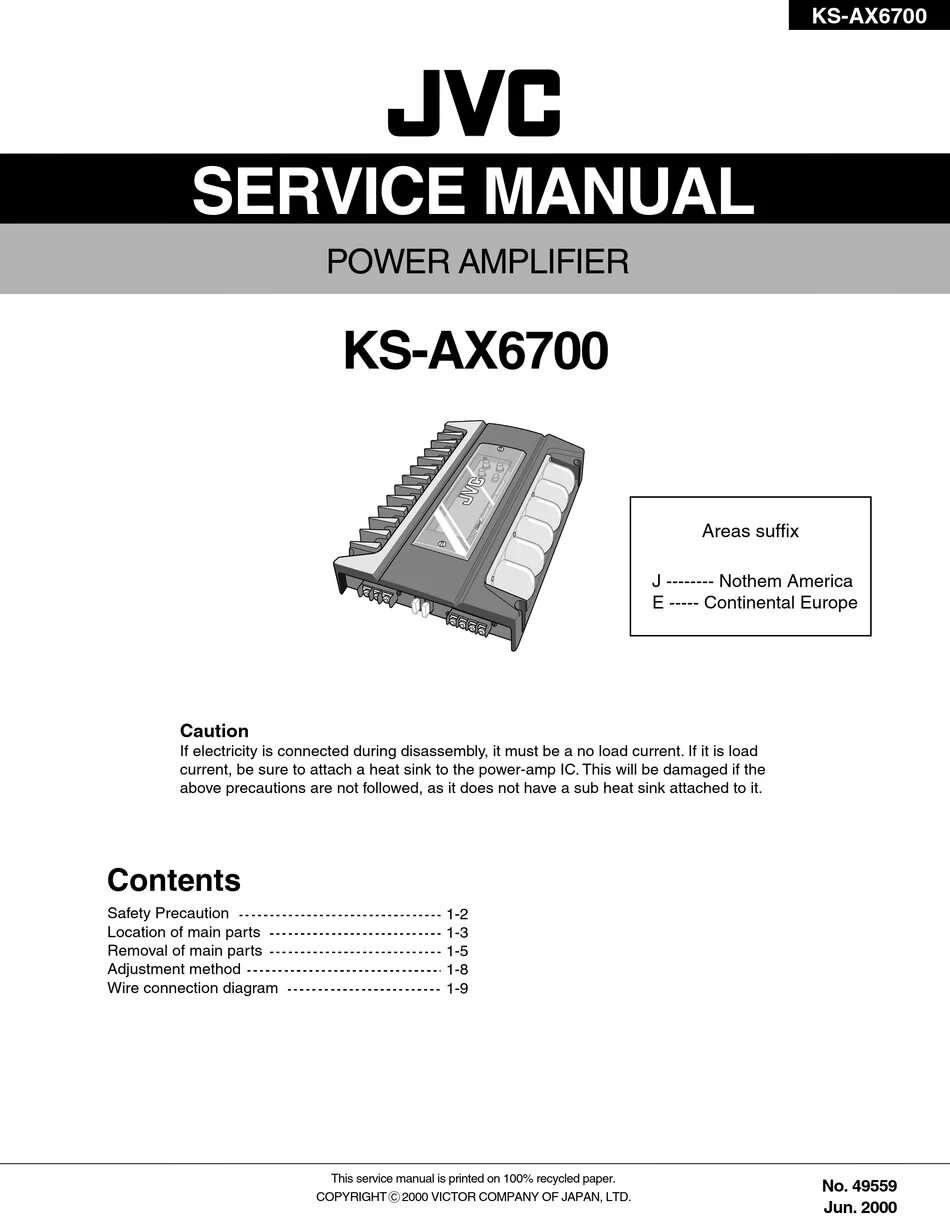 Service manual jvc. Усилитель JVC KS-ax6700. JVC KS-ax3002 auto amp - service manual. JVC KS-ax4504. JVC KS AG 404 manual.