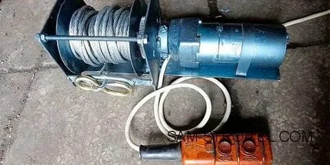 Лебедка электрическая 12v своими руками