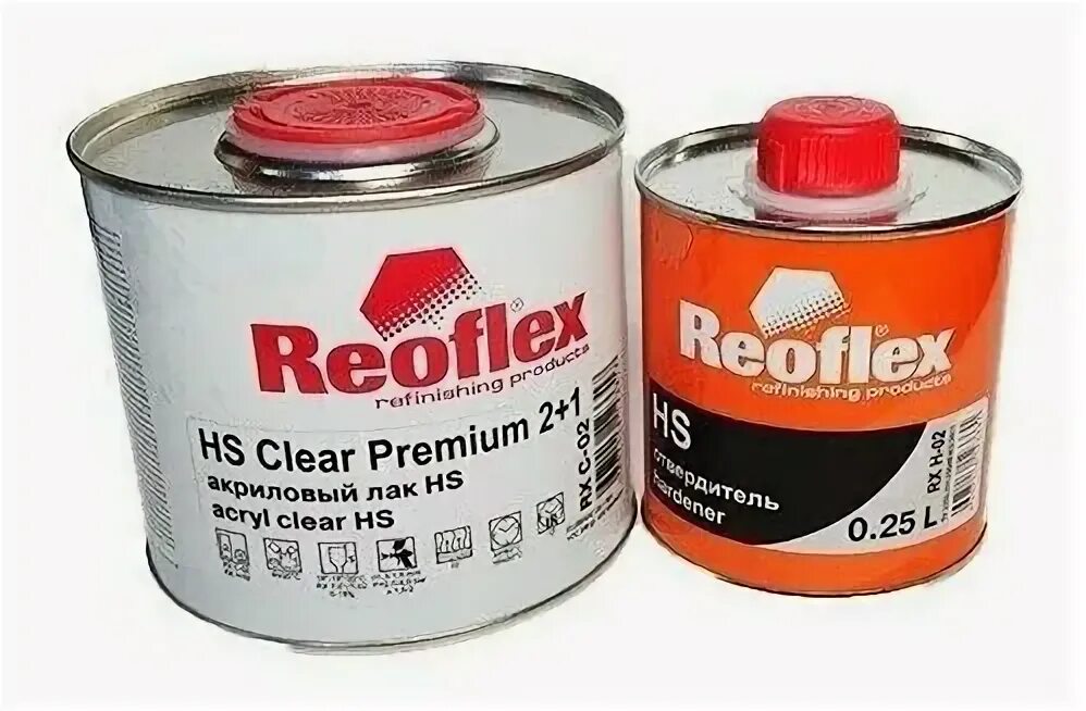 Clear premium. Комплект Reoflex лак RX C-02 HS Clear Premium 2+1 (1л) + отвердитель RX H-02 (0,5л). Лак автомобильный реофлекс. Лак акриловый 2k НS 2+1 Reoflex. Лак Reoflex HS Clear Premium 2+1.