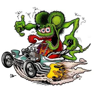 Rat Fink, the outlaw on Behance.