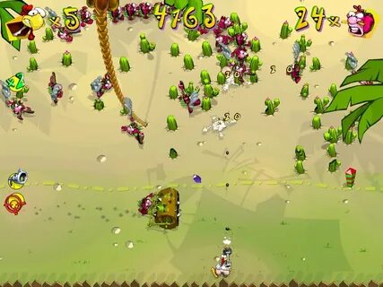 Как называется игра где курицы стреляют