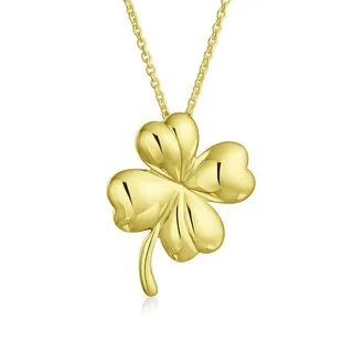 Four leaf clover pendant