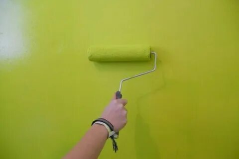 Как сделать крашенные стены