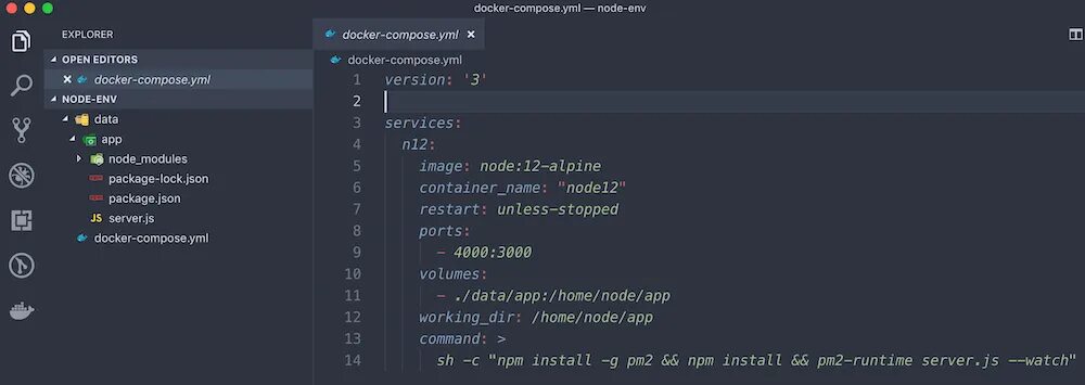 Unless stopped. Бэкенд на ноде. Docker-compose.yml. React node install. How to install node Modules for backend.