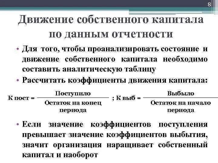 Анализ собственного капитала организации. Анализ показателей движения собственного капитала. Анализ состава и движения собственного капитала таблица. Анализ состояния и движения собственного капитала.