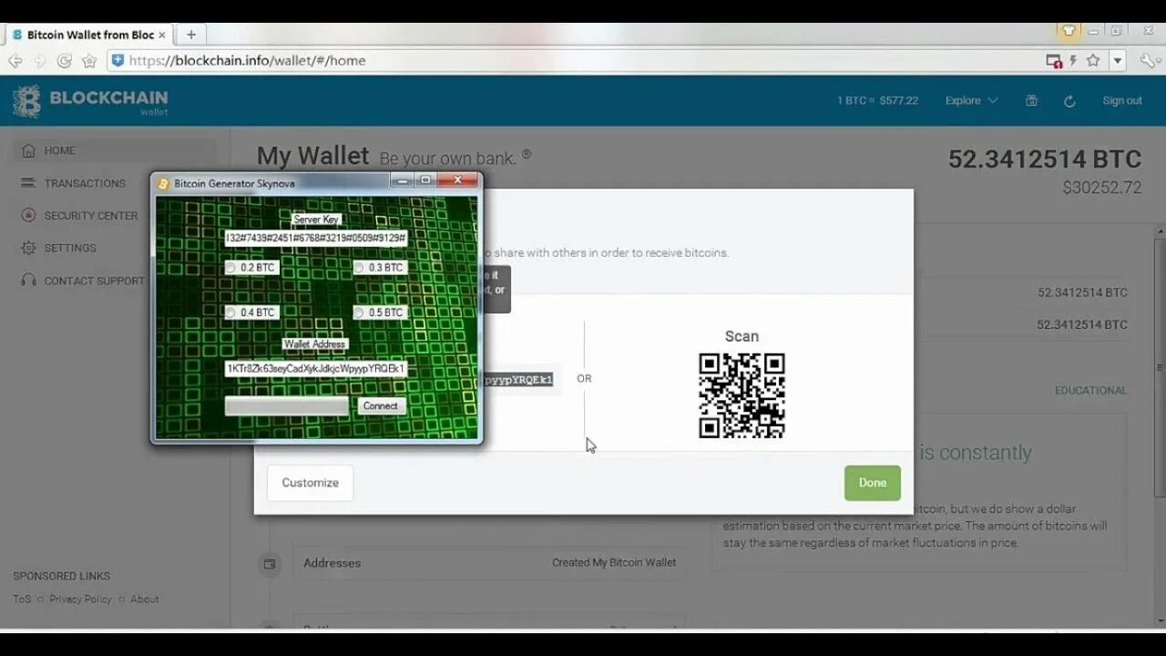 Can bitcoin be hacked код