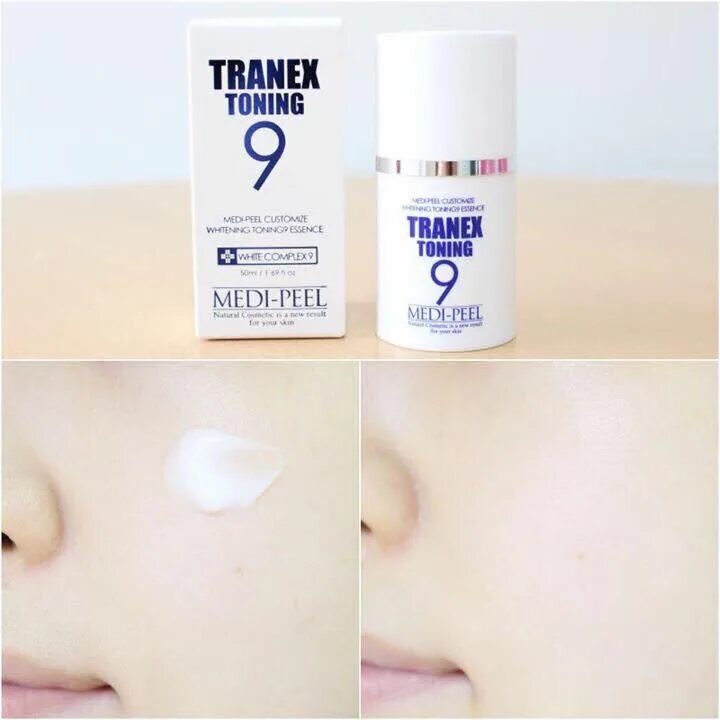 Medi Peel Tranex Toning 9. Medi-Peel Tranex Toning 9 Essence Dual. Тонизирующая эссенция с транексамовой кислотой Medi-Peel Tranex Toning 9 Essence Dual. Medi-Peel эссенция активная осветляющая - Tranex toning9, 50мл. 9 tone