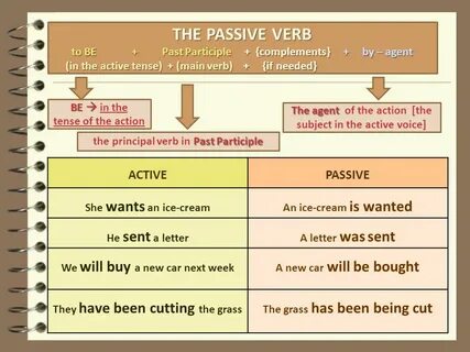 Past passive examples