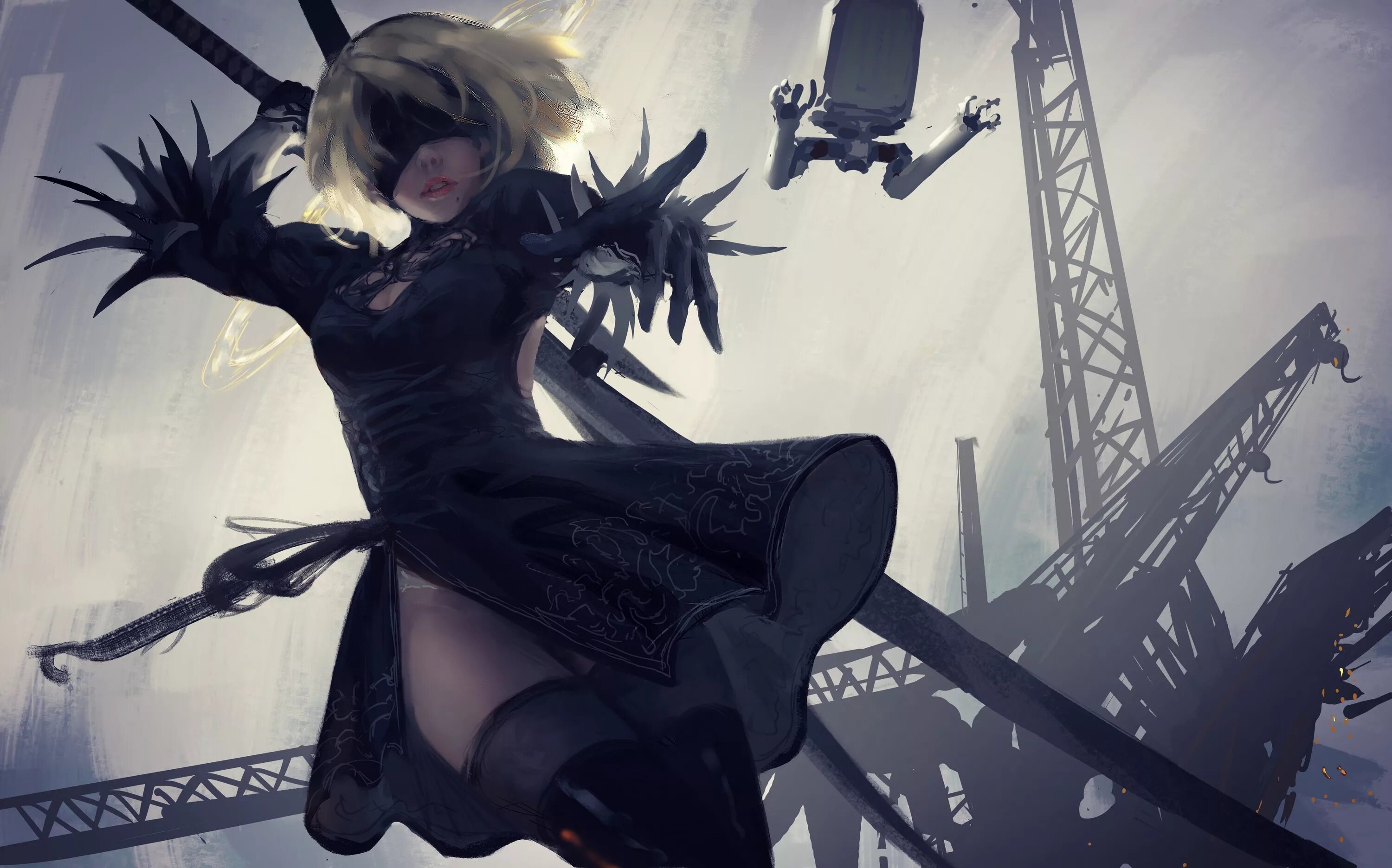 Ниер автомата 2b. Йорха-2b. NIER 2b арт. Ниар аутомата. Game of the yorha edition