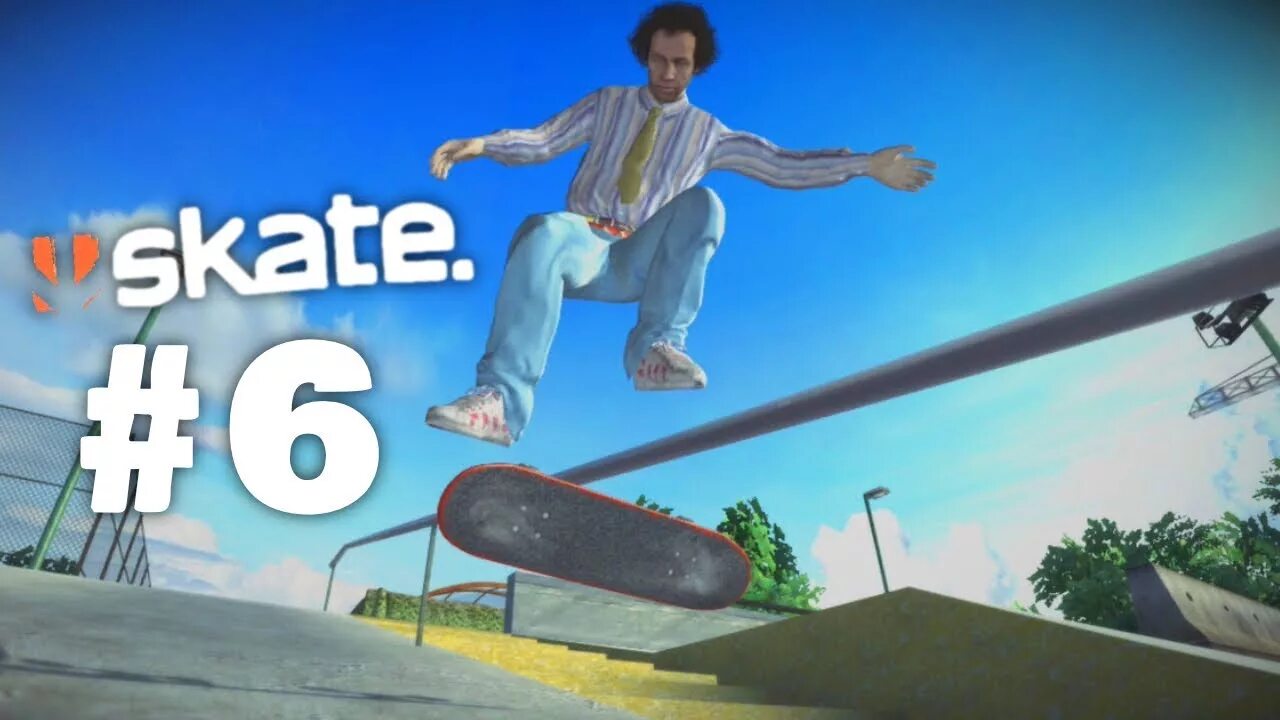 Lets play game 1. Lets skate. electronic arts skate 1 map.
