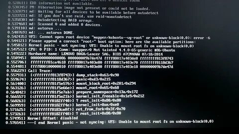 Unable to open device