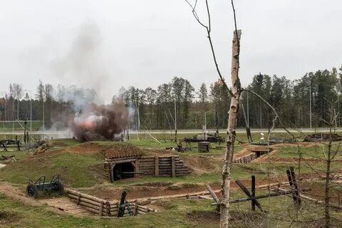 Дорога памяти главного храма вооруженных сил