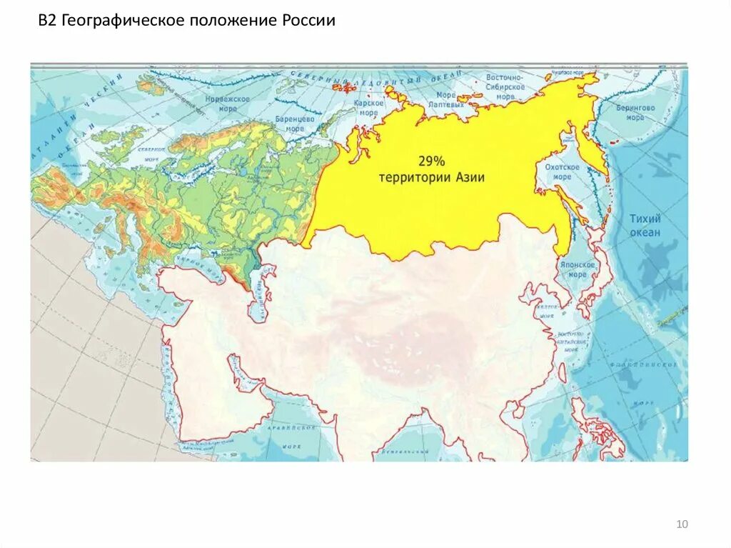 Россия на материке евразия. Положениерлссии на мтерике. Расположение России на материке. Положение России на материке. Территория Азии.