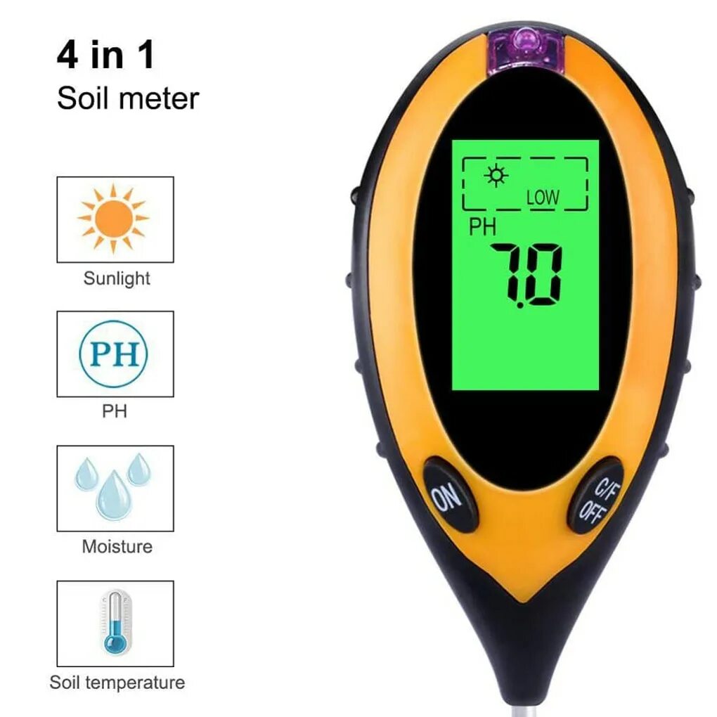 Влажностью кислотностью и. Тестер почвы. PH-Moisture Meter. Измеритель PH почвы. Термометр для измерения почвы.