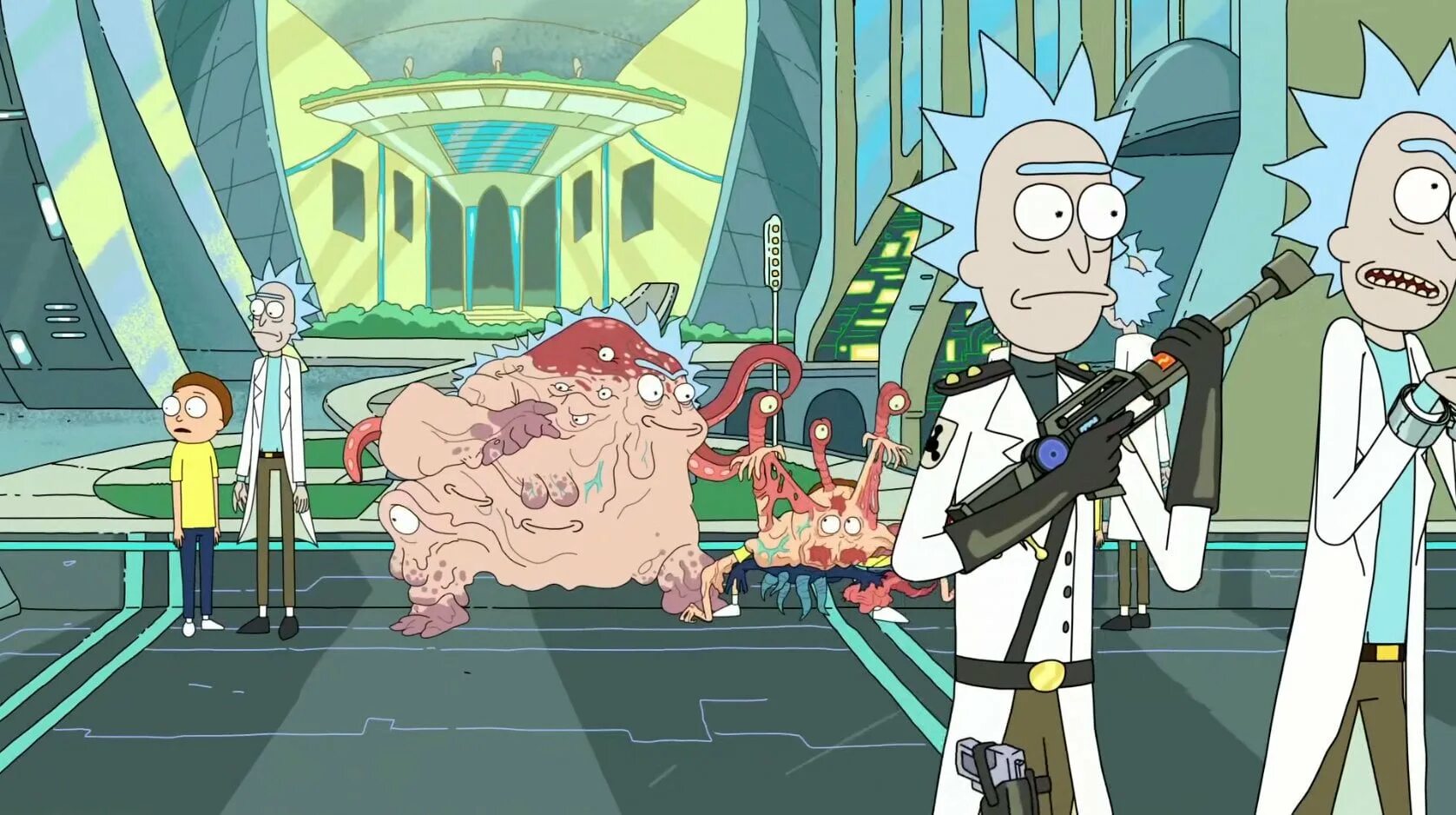 Rick and morty another. Дэвид Кроненберг монстры. Рик и Морти. Рик из Рик и Морти.