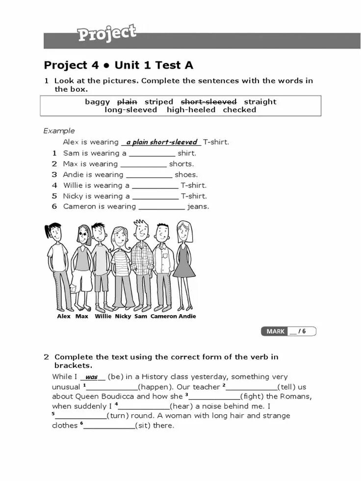 Project 3 tests