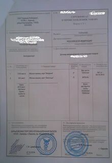 Торговая палата сертификат происхождения