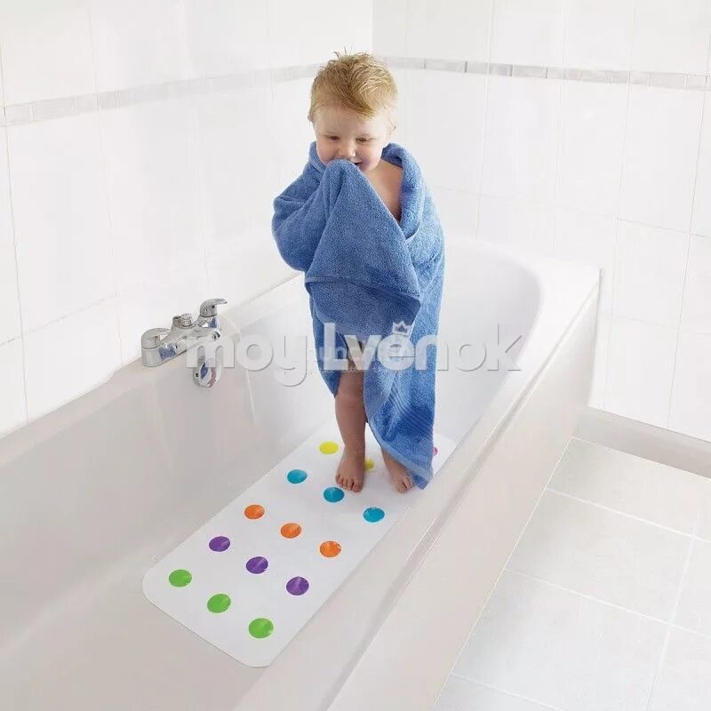 Коврик Munchkin 12194. Dots Bath mat Munchkin. Munchkin коврик для ванной. Антискользящий коврик в ванну для ребенка. Коврик для купания в ванной