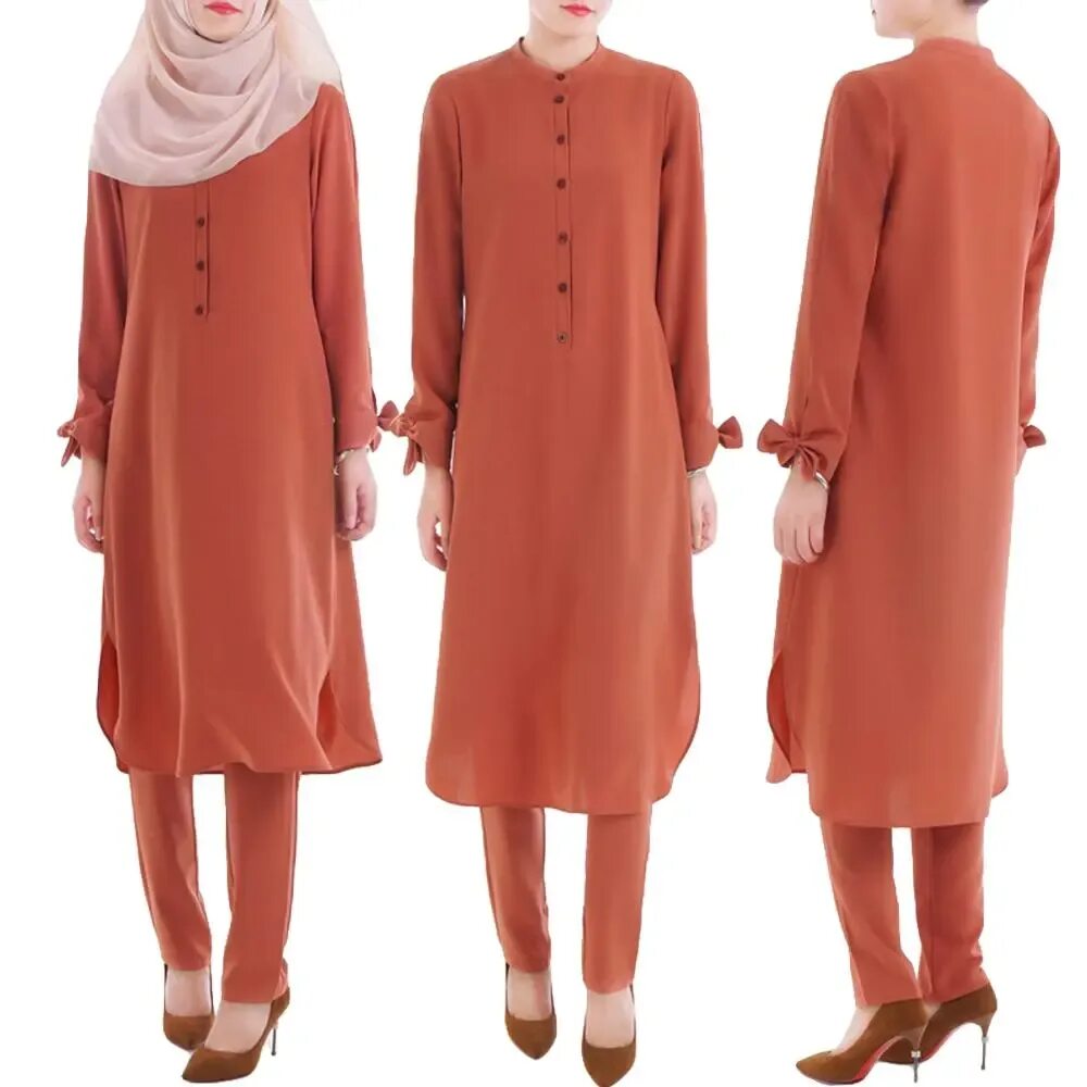Мусульманские комплекты. Мусульманская одежда для женщин. Платье с брюками для мусульманок. Платье со штанами мусульманский. Мусульманский костюм женский.