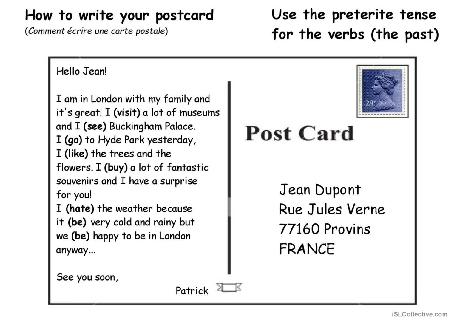 To write to send to read. How to write a postcard. writing a postcard 6 класс. образец открытки на английском языке. правила написания открытки в английском языке.