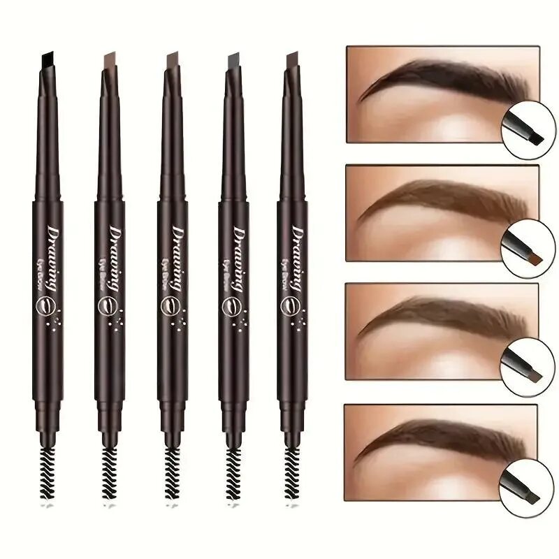 Art brow карандаш. Brow pencil карандаш для бровей. topface маркер для бровей с щеточкой &quot;eyebrow styler pen&quot;. стойкий авто-карандаш для бровей с щеточкой ottie natural drawing auto eye brow pencil. aliexpress makeup eye brow pencil pen fine eyebrow enhancer waterproof brow make up cosmetic natural eyebrow lasting.