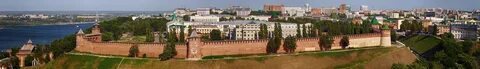 Кремль в городе нижний новгород