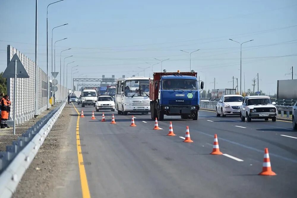 Пробки на дорогах краснодарского края