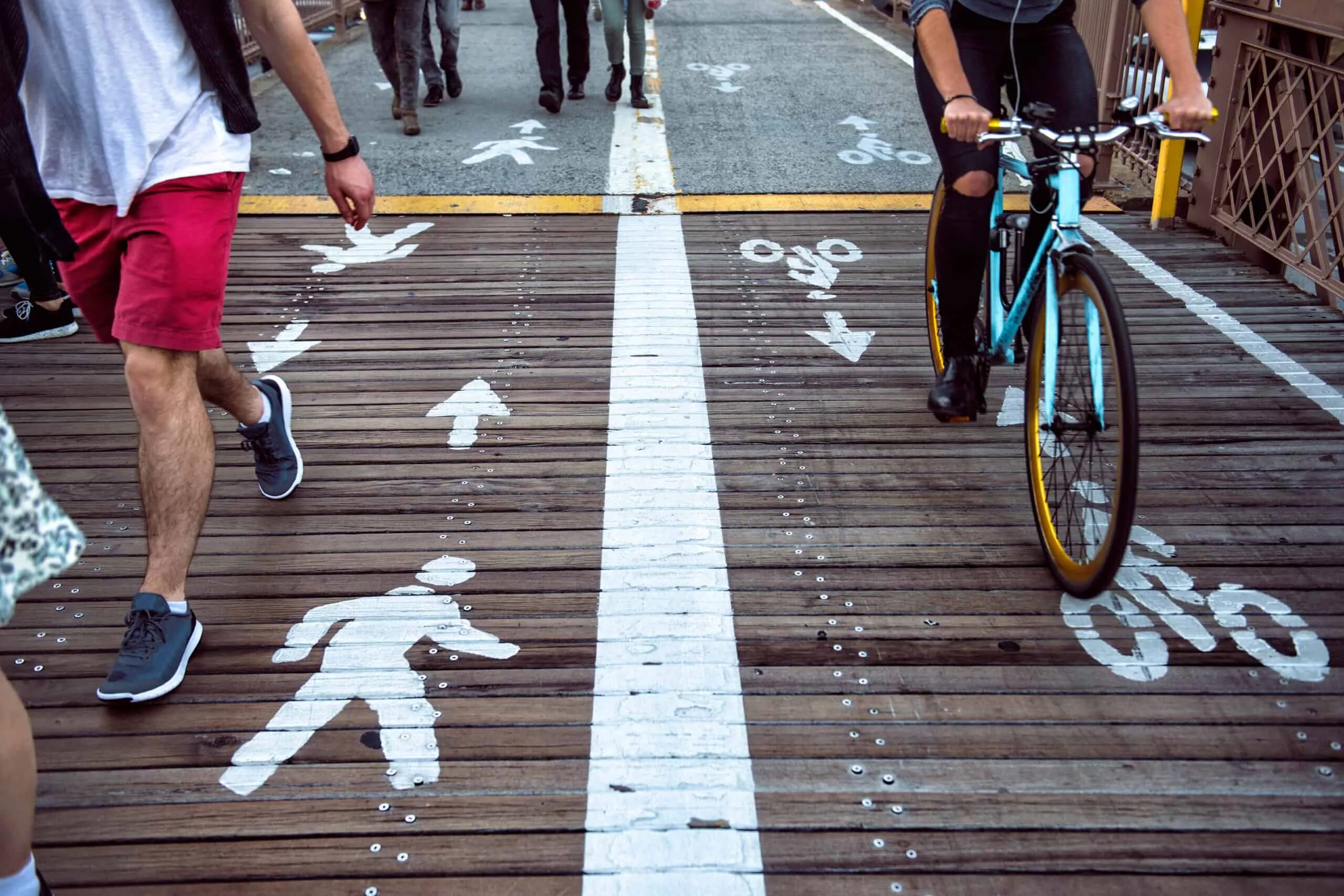 Ride and walk