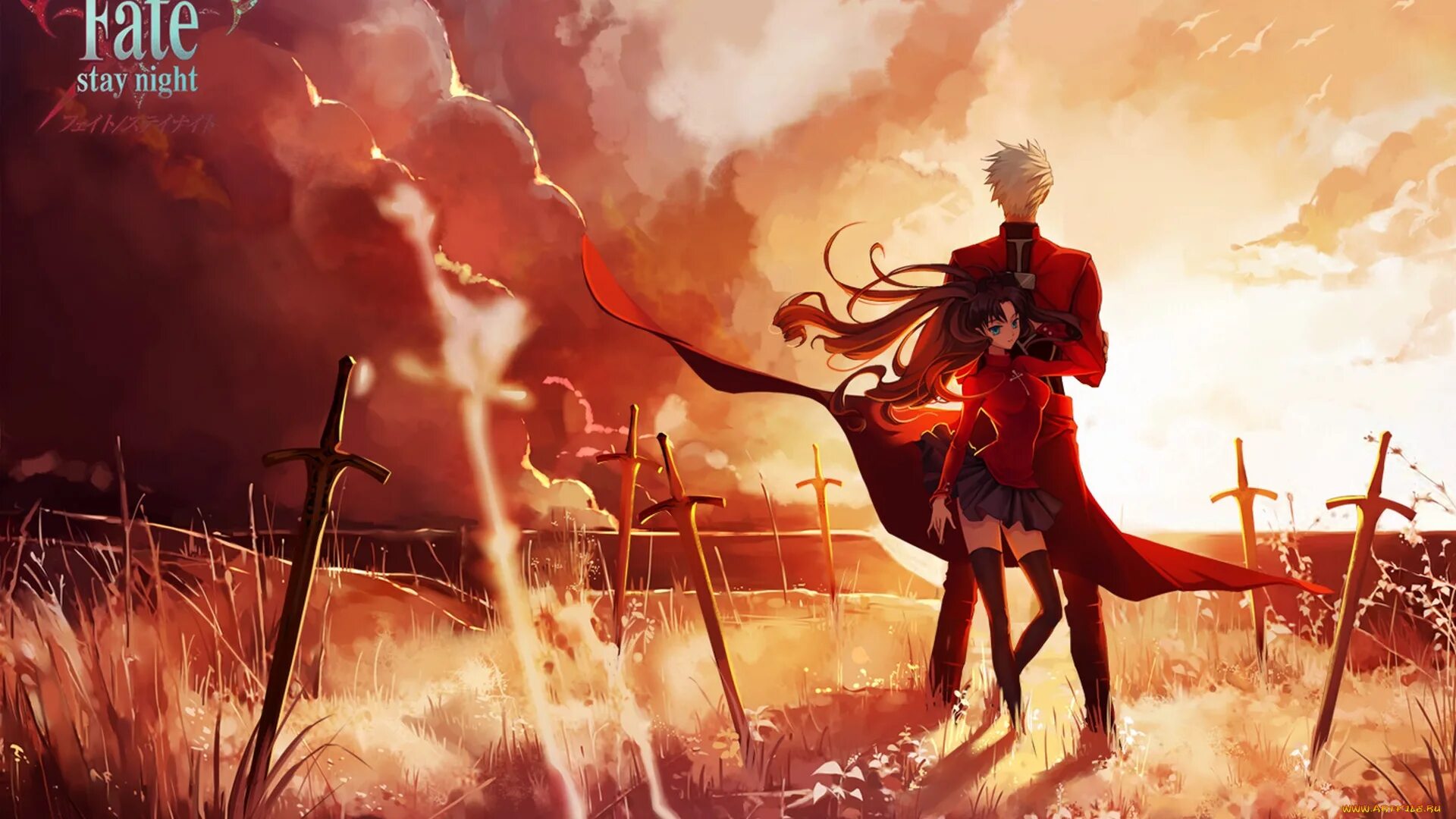 Hate fate. Арчер fate stay night unlimited blade works. fate клинков бесконечный край.