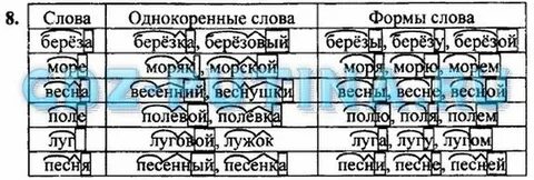 Какое окончание в слове березовый