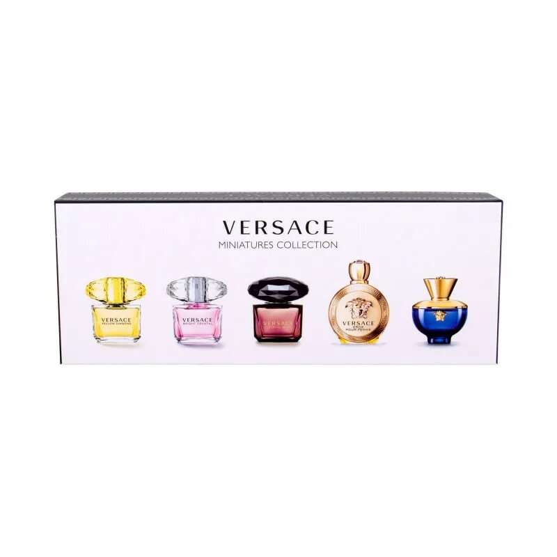 Mini collection. Versace Miniatures набор. Versace Crystal набор миниатюр. Versace Miniatures collection. Мини Версаче оригинал.