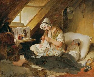 Питер Фенди - Die arme Offizierswitwe - 2272 - Галерея искусств Belvedere.j...