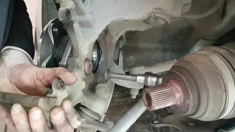 Как менять ступичный