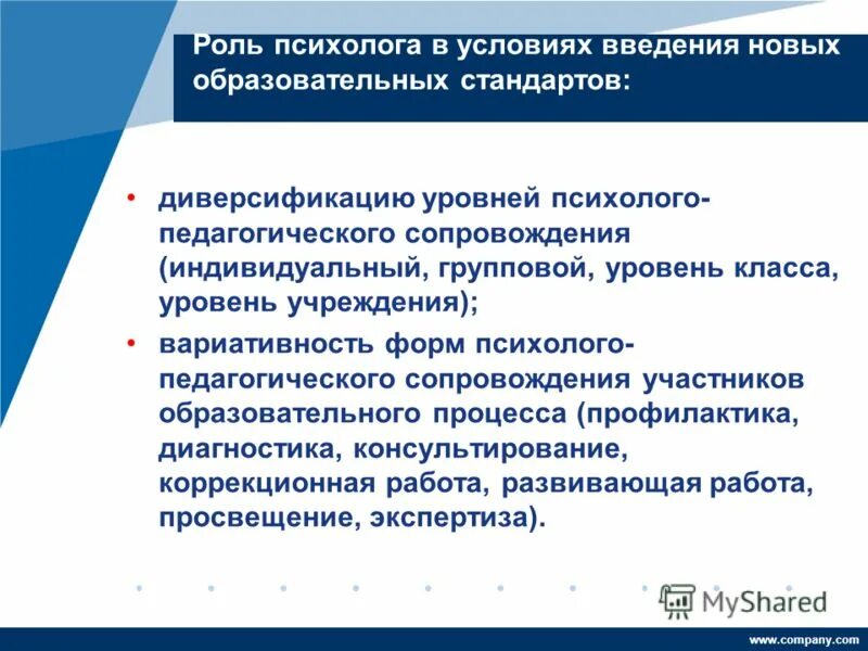 индивидуальный уровень психолого педагогического сопровождения
