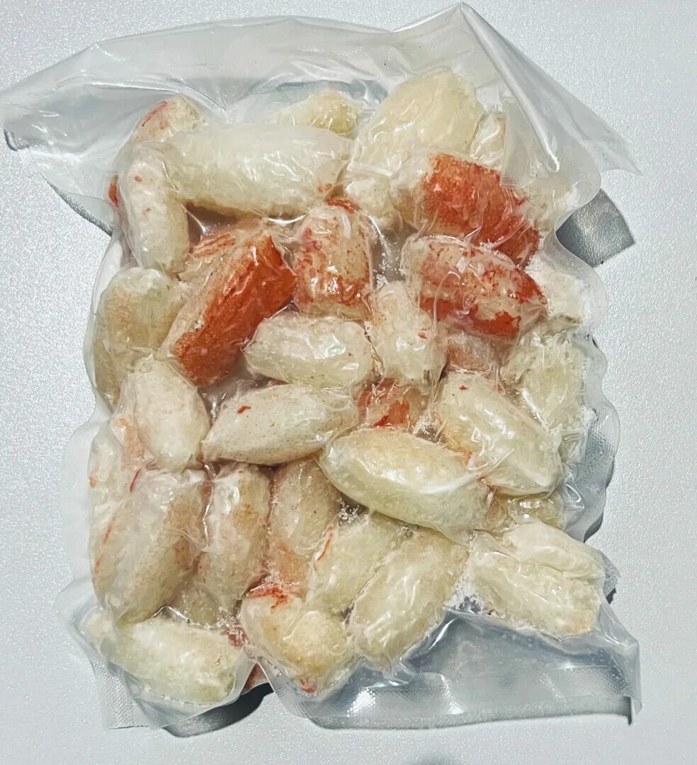 Как готовить краба стригуна замороженного. Мясо краба стригуна. краб очищенный замороженный.
