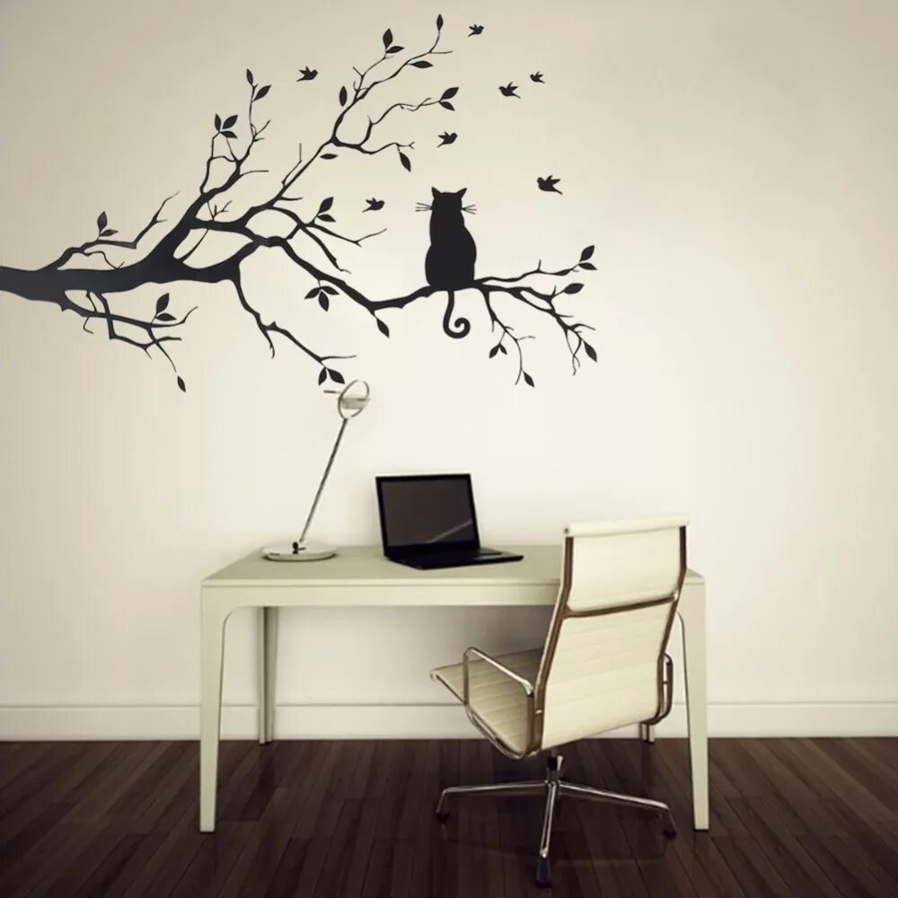 дерево на стене. рисуем деревья на стене. дерево на стене. нарисовать дерево на стене. дерево на стене.