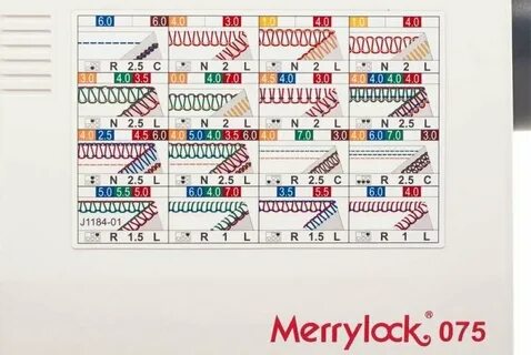 Коверлок merrylock 075