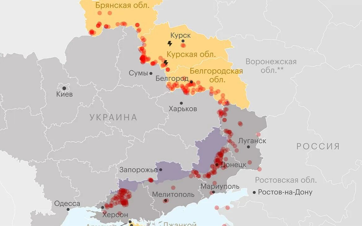 Карта обстрелов Белгородской области. Карта Белгородской области и Украины. Карта обстрела Белгородской области на карте. Карта обстрелов Белгорода. Показать карту белгородской области граничащие с украиной