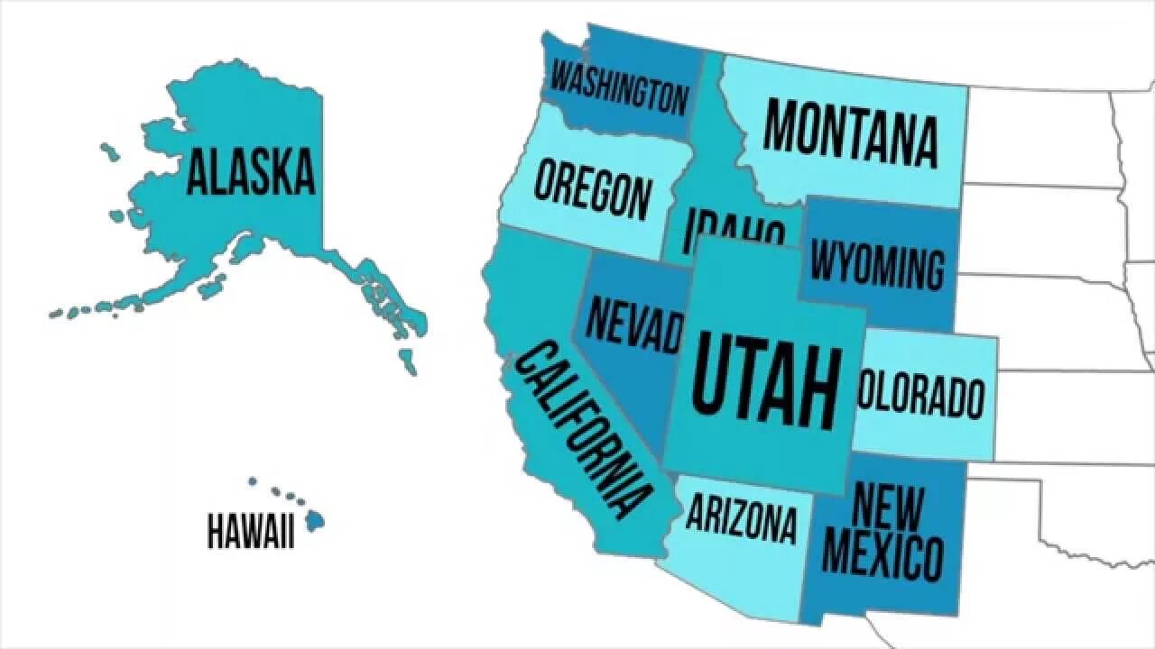 Western United States. The Western States. Us States West. Western States of America. Western states